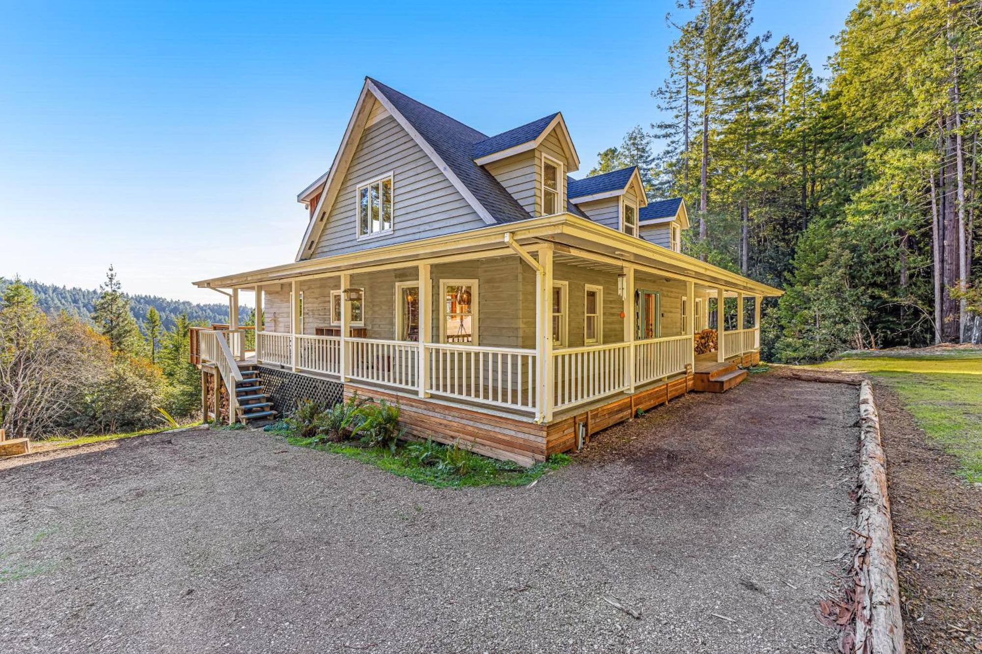 Mendocino Redwood Retreat - Vista Home Albion Ngoại thất bức ảnh