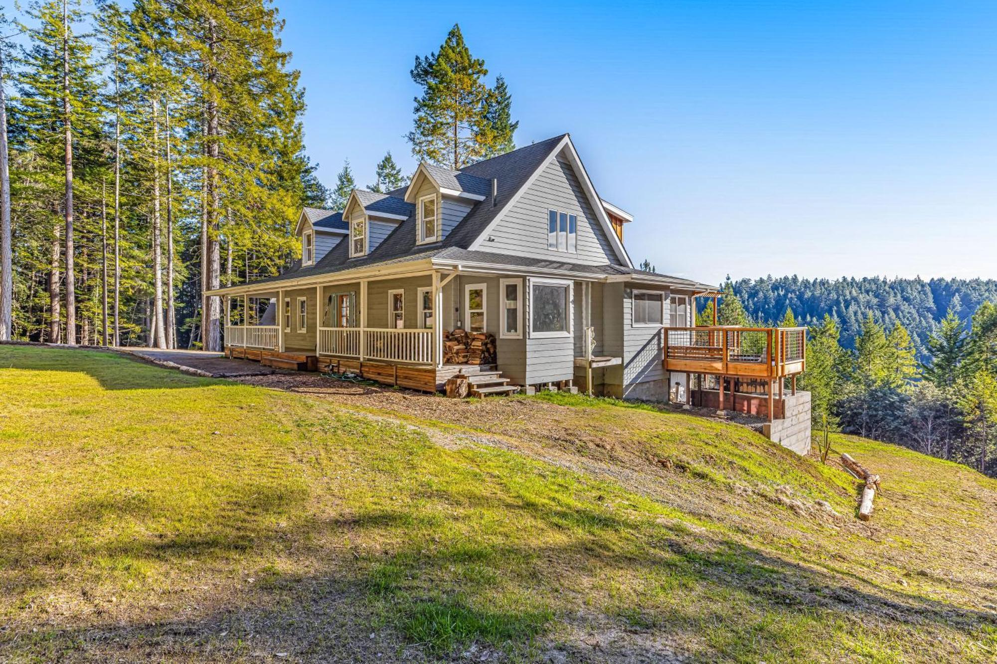 Mendocino Redwood Retreat - Vista Home Albion Ngoại thất bức ảnh